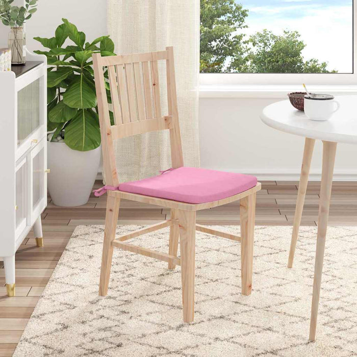Perne de Șezut 4 pcs Roz 40 x 40 x 3 cm țesătură - WALTI WALTI