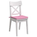 Perne de Șezut 4 pcs Roz 40 x 40 x 3 cm țesătură - WALTI WALTI