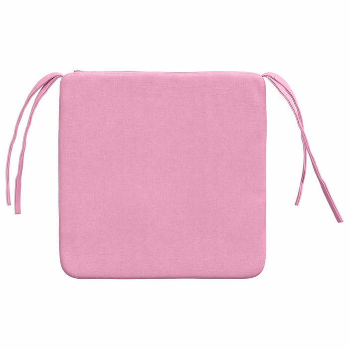 Perne de Șezut 4 pcs Roz 40 x 40 x 3 cm țesătură - WALTI WALTI