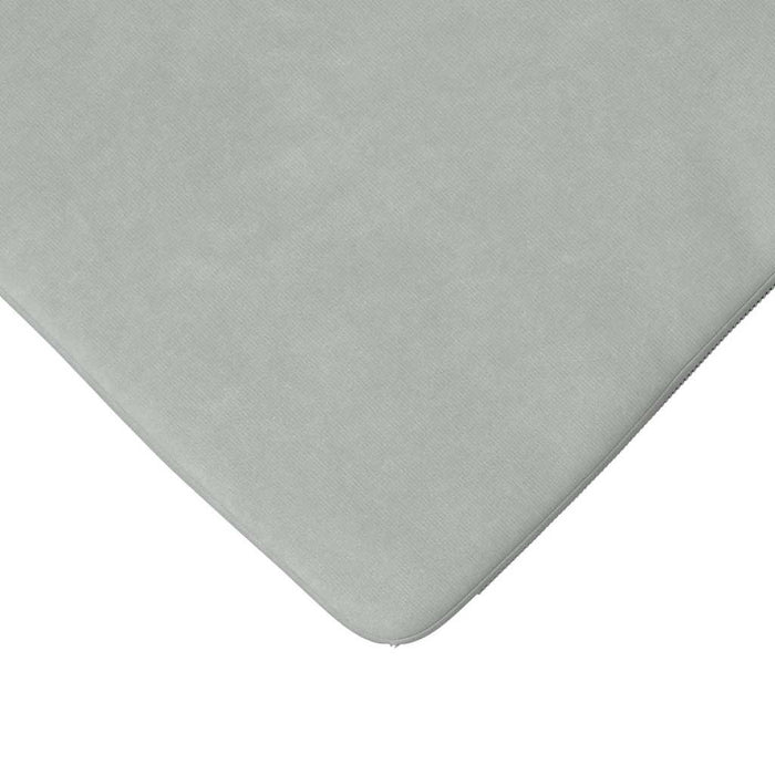 Perne de Șezut 4 pcs Gri deschis 40 x 40 x 3 cm Catifea - WALTI WALTI
