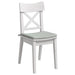 Perne de Șezut 4 pcs Gri deschis 40 x 40 x 3 cm Catifea - WALTI WALTI