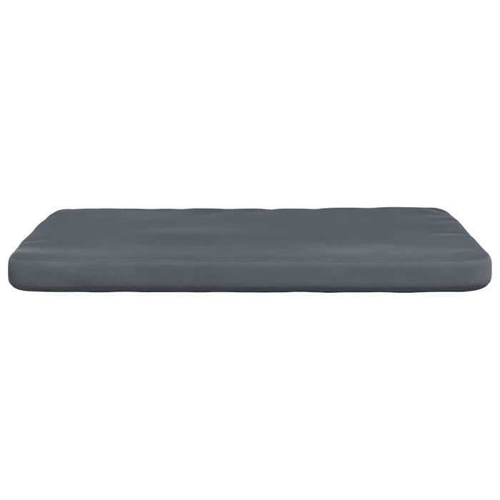 Perne de Șezut 4 pcs Gri închis 40 x 40 x 3 cm Catifea - WALTI WALTI