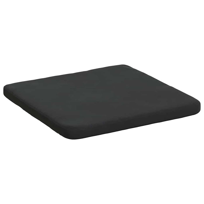 Perne de Șezut 4 pcs Negru 40 x 40 x 3 cm Catifea - WALTI WALTI