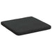 Perne de Șezut 4 pcs Negru 40 x 40 x 3 cm Catifea - WALTI WALTI