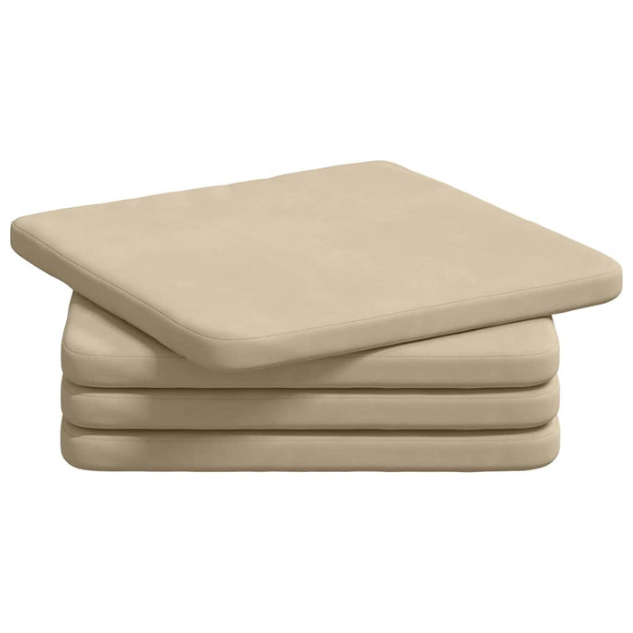Perne de Șezut 4 pcs Crem 40 x 40 x 3 cm - WALTI WALTI