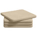 Perne de Șezut 4 pcs Crem 40 x 40 x 3 cm - WALTI WALTI