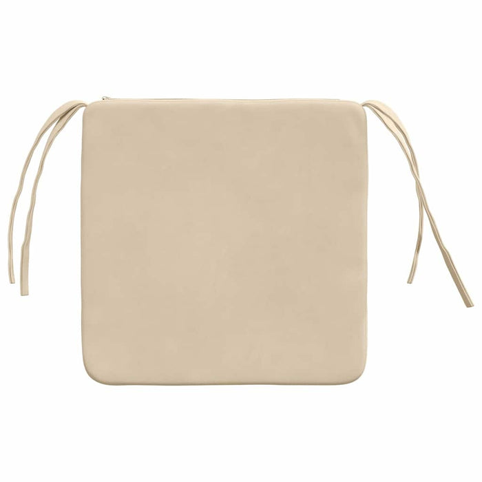Perne de Șezut 4 pcs Crem 40 x 40 x 3 cm - WALTI WALTI