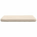 Perne de Șezut 4 pcs Bej 40 x 40 x 3 cm Țesătură din microfibră - WALTI WALTI