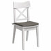Perne de Șezut 4 pcs Gri deschis 40 x 40 x 3 cm - WALTI WALTI