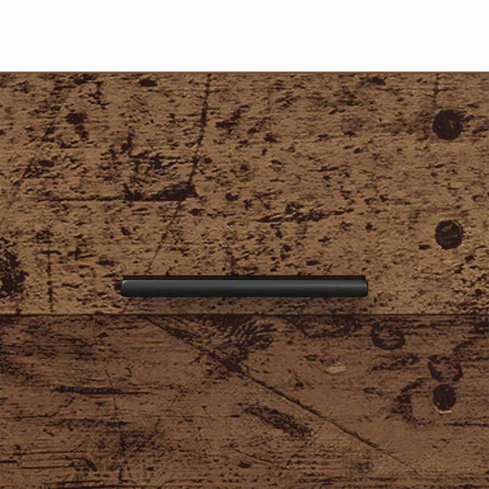 Dulap de noapte 2 pcs Lemn vechi și negru 40 x 35 x 47,5 cm - WALTI WALTI