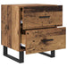Dulap de noapte 2 pcs Lemn vechi și negru 40 x 35 x 47,5 cm - WALTI WALTI