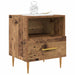 Noptieră 2 pcs Lemn vechi 40 x 35 x 47,5 cm Lemn compozit - WALTI WALTI