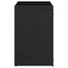 Depozitare pentru 2 pubele Wheelie Negru 136 x 77,5 x 121,5 cm - WALTI WALTI