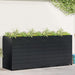 Depozitare pentru 4 pubele Wheelie Negru 272 x 77,5 x 121,5 cm - WALTI WALTI