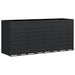 Depozitare pentru 4 pubele Wheelie Negru 272 x 77,5 x 121,5 cm - WALTI WALTI