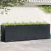 Depozitare pentru 6 pubele Wheelie Negru 408 x 77,5 x 121,5 cm - WALTI WALTI