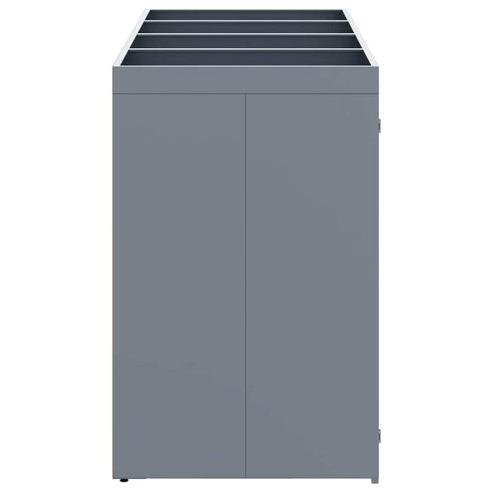 Depozitare pentru 4 pubele Wheelie Gri deschis - WALTI WALTI