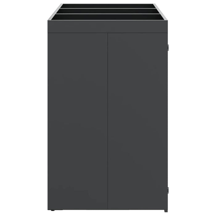 Depozitare pentru 3 pubele Wheelie 340 x 77.5 x 115.5 cm Oțel - WALTI WALTI