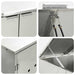 Depozitare pentru 3 pubele Wheelie 340 x 77.5 x 115.5 cm - WALTI WALTI
