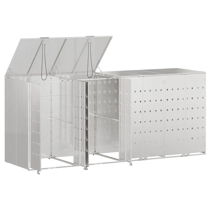 Depozitare pentru 3 pubele Wheelie 340 x 77.5 x 115.5 cm - WALTI WALTI