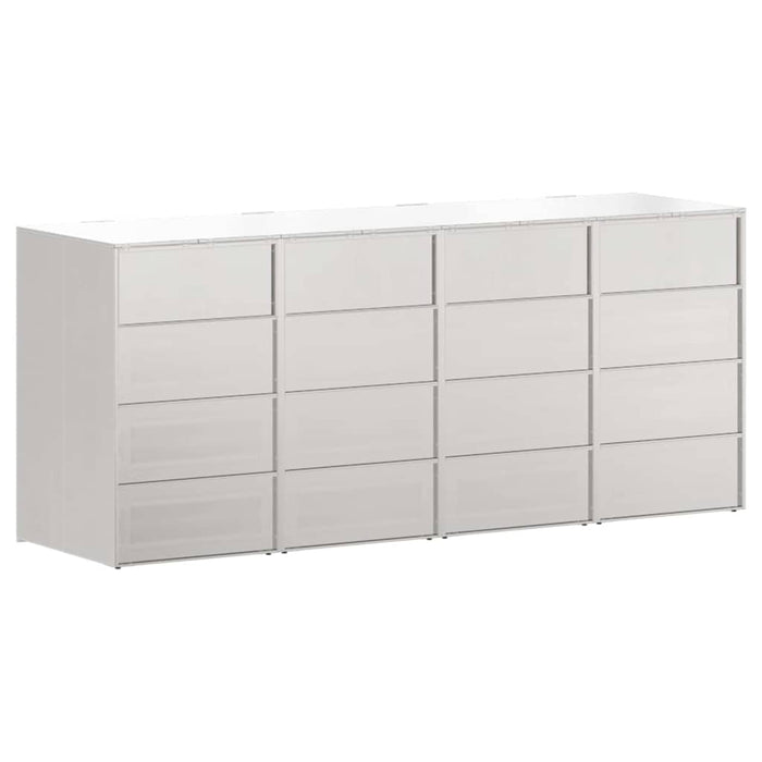 Depozitare pentru 3 pubele Wheelie 340 x 77.5 x 115.5 cm - WALTI WALTI