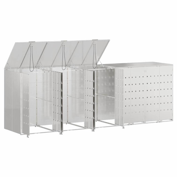 Depozitare pentru 3 pubele Wheelie 340 x 77.5 x 115.5 cm - WALTI WALTI