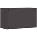Dulap de perete pentru garaj Negru 90 x 40 x 53 cm - WALTI WALTI