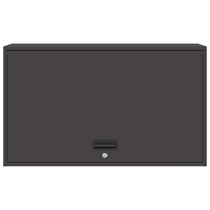 Dulap de perete pentru garaj Negru 90 x 40 x 53 cm - WALTI WALTI