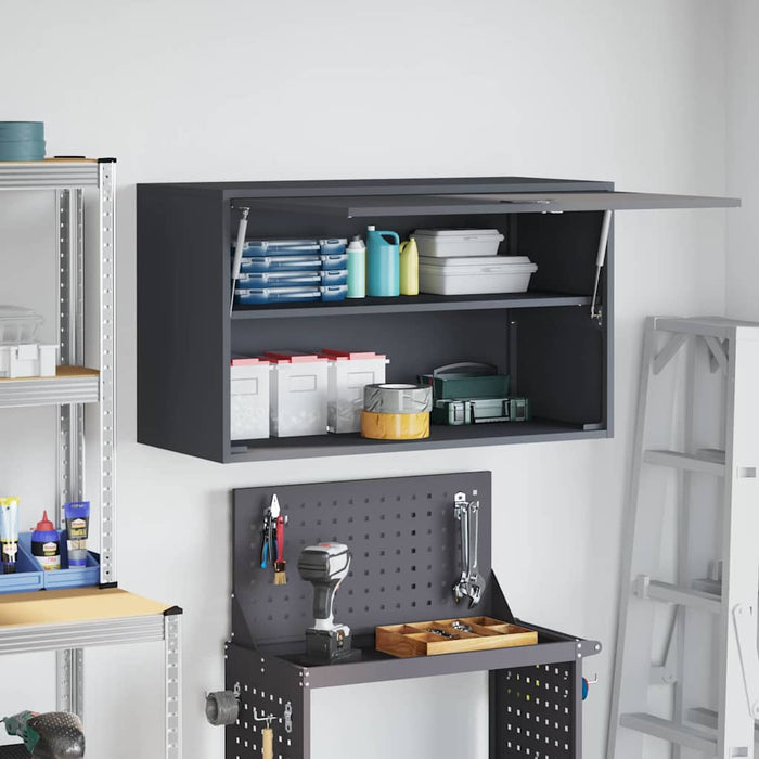 Dulap de perete pentru garaj Antracit 90 x 40 x 53 cm - WALTI WALTI