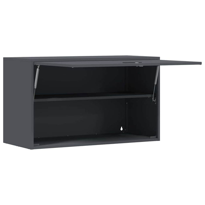 Dulap de perete pentru garaj Antracit 90 x 40 x 53 cm - WALTI WALTI