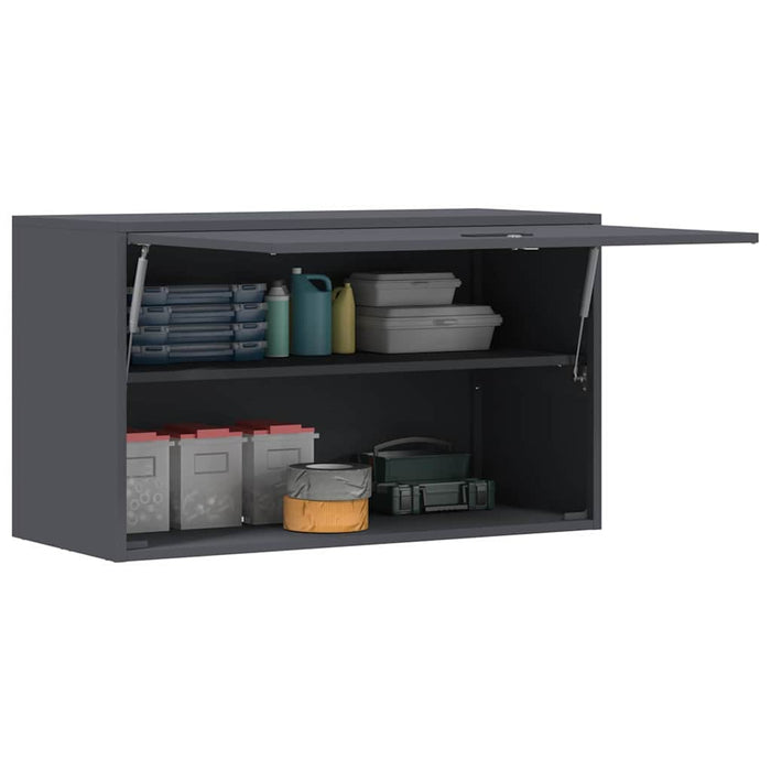 Dulap de perete pentru garaj Antracit 90 x 40 x 53 cm - WALTI WALTI