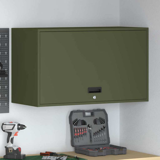 Dulap de perete pentru garaj Olivengrønn 90 x 40 x 53 cm - WALTI WALTI