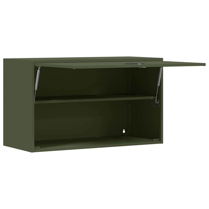 Dulap de perete pentru garaj Olivengrønn 90 x 40 x 53 cm - WALTI WALTI