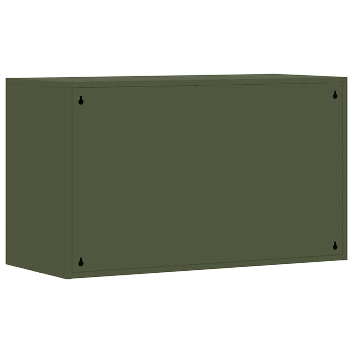 Dulap de perete pentru garaj Olivengrønn 90 x 40 x 53 cm - WALTI WALTI
