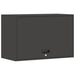 Dulap de perete pentru garaj Negru 80 x 40 x 53 cm - WALTI WALTI