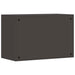 Dulap de perete pentru garaj Negru 80 x 40 x 53 cm - WALTI WALTI