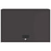 Dulap de perete pentru garaj Negru 80 x 40 x 53 cm - WALTI WALTI