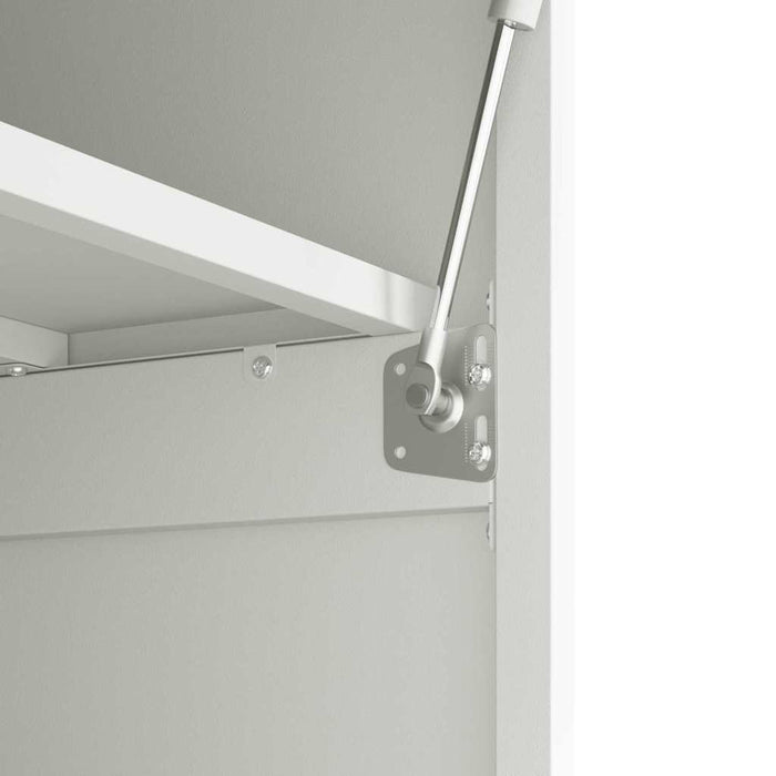 Dulap de perete pentru garaj Alb 80 x 40 x 53 cm - WALTI WALTI