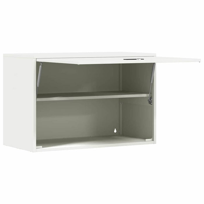 Dulap de perete pentru garaj Alb 80 x 40 x 53 cm - WALTI WALTI