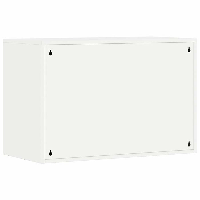 Dulap de perete pentru garaj Alb 80 x 40 x 53 cm - WALTI WALTI