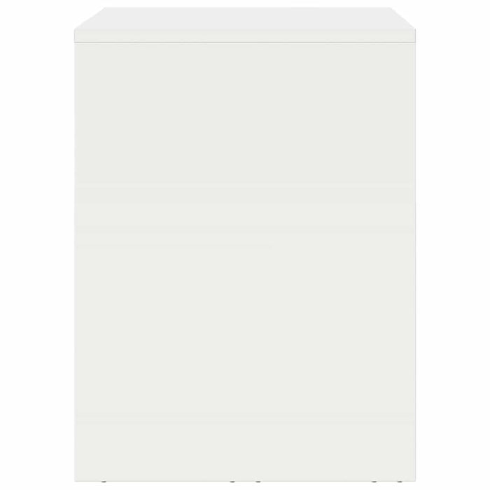 Dulap de perete pentru garaj Alb 80 x 40 x 53 cm - WALTI WALTI