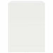 Dulap de perete pentru garaj Alb 80 x 40 x 53 cm - WALTI WALTI