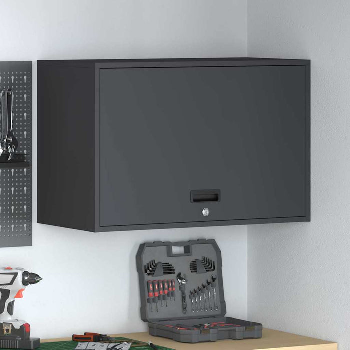 Dulap de perete pentru garaj Antracit 80 x 40 x 53 cm - WALTI WALTI