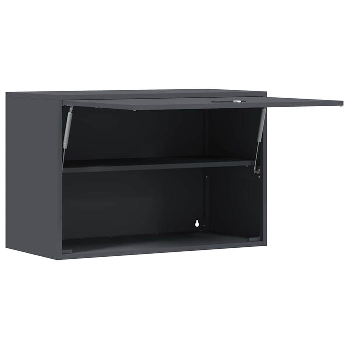 Dulap de perete pentru garaj Antracit 80 x 40 x 53 cm - WALTI WALTI