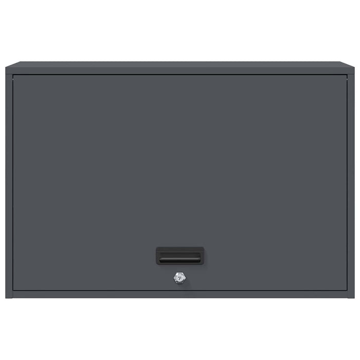 Dulap de perete pentru garaj Antracit 80 x 40 x 53 cm - WALTI WALTI