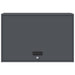 Dulap de perete pentru garaj Antracit 80 x 40 x 53 cm - WALTI WALTI