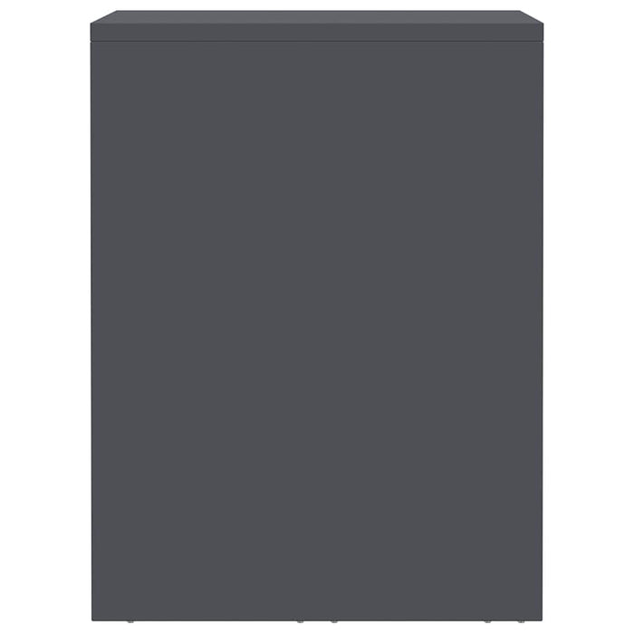 Dulap de perete pentru garaj Antracit 80 x 40 x 53 cm - WALTI WALTI