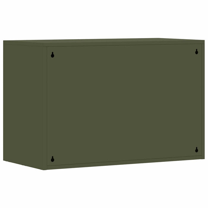 Dulap de perete pentru garaj Olivengrønn 80 x 40 x 53 cm - WALTI WALTI