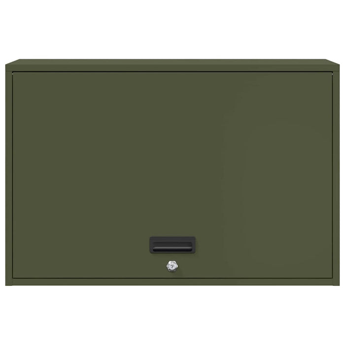 Dulap de perete pentru garaj Olivengrønn 80 x 40 x 53 cm - WALTI WALTI