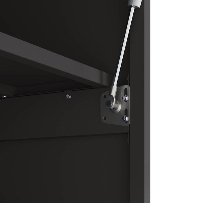 Dulap de perete pentru garaj Negru 60 x 40 x 53 cm - WALTI WALTI